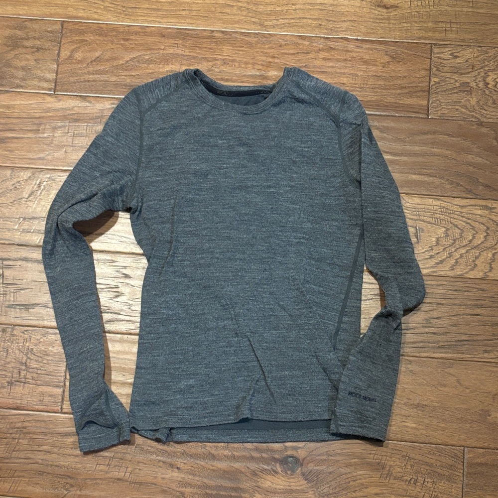 Woolskins Unisex Gray Long Sleeve Underski layer